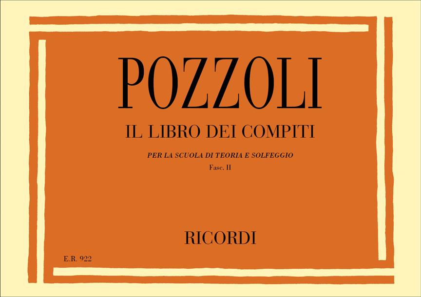 Libro Dei Compiti Per La Scuola Di Teoria E - Fascicolo II